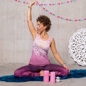 Yoga Top, Bakti amethyst