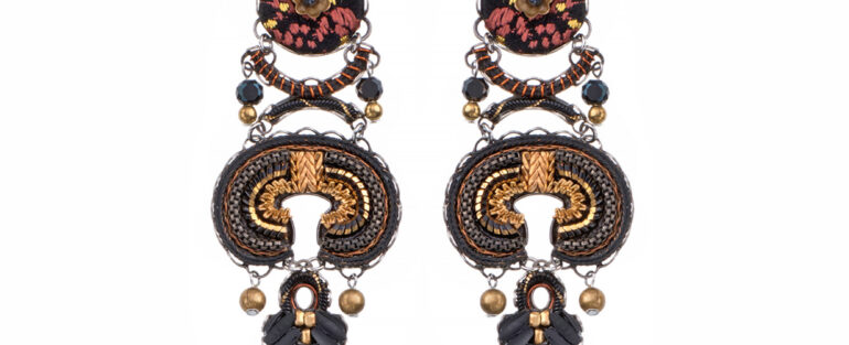 Ohrstecker Indigo 01