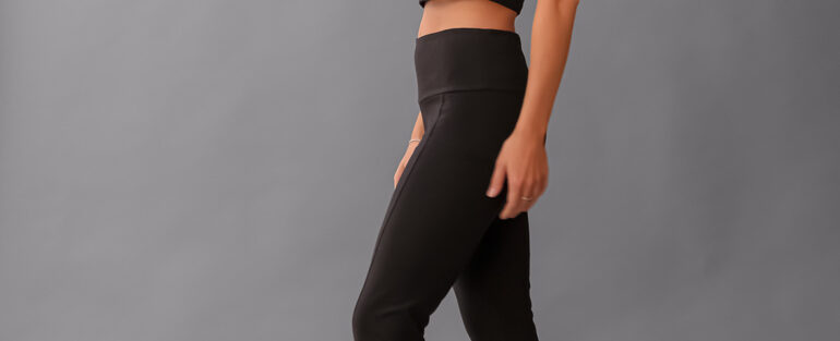 Leggings Yoga and Run – schwarz