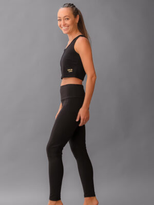 Leggings Yoga and Run - schwarz
