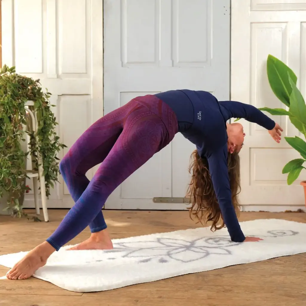 7/8 Yoga Leggings Violett Spirit