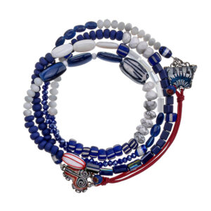 Armschmuck Blue Domes